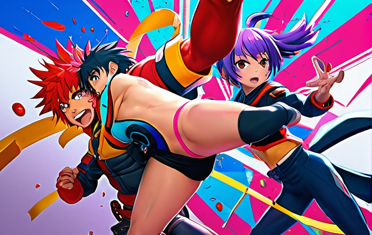 **Prompt:** "Dynamic Nikke fanart featuring popular characters in a vibrant and energetic style. Capture the essence of the game's appeal with bold colors and dynamic poses. Inspired by art from Pixiv."