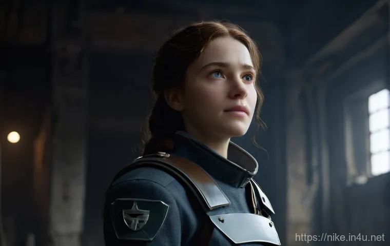 승리의여신 니케 프롤로그 분석 - **Prompt 1: A Tender First Encounter Amidst Despair**
"A scene depicting the first meeting betwe...