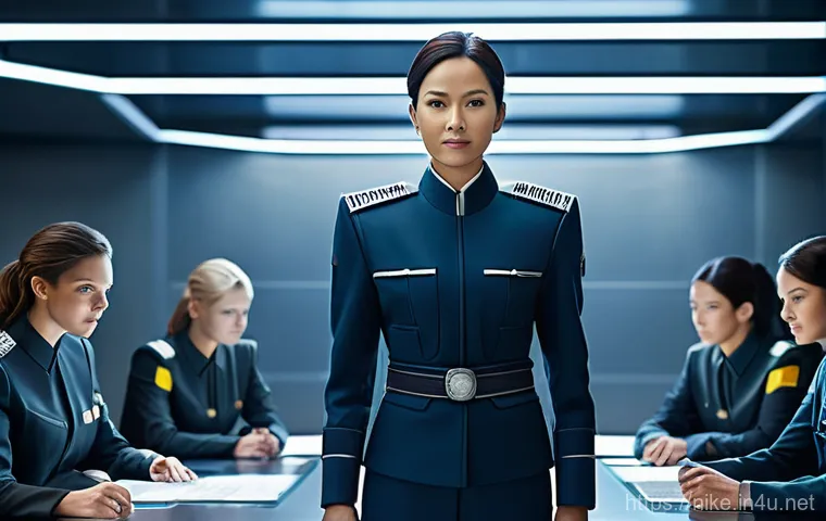 승리의여신 니케 클랜 생성 및 관리법 - **Image Prompt 1: The Inspiring Clan Leader**
A female Commander, in a sleek, futuristic militar...