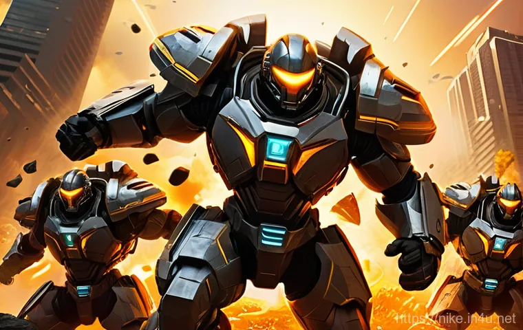 승리의여신 니케 팀워크 향상 전략 - **Image Prompt 1: "Golden Ratio Squad in Full Burst"**
A dynamic, action-packed illustration fea...