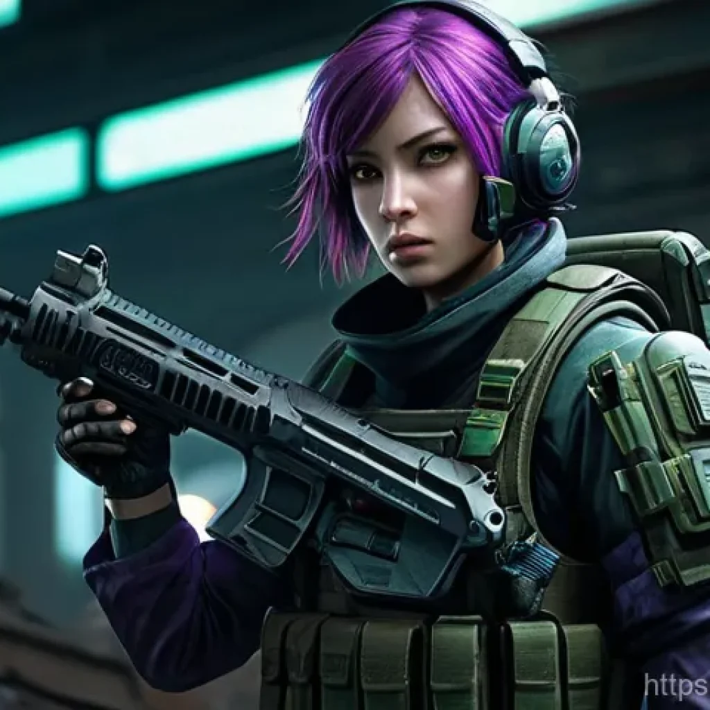 승리의여신 니케 공식 콜라보레이션 이벤트 - **"REBORN EVIL" Collaboration: Nikke x Biohazard**
A highly detailed, action-packed illustration...